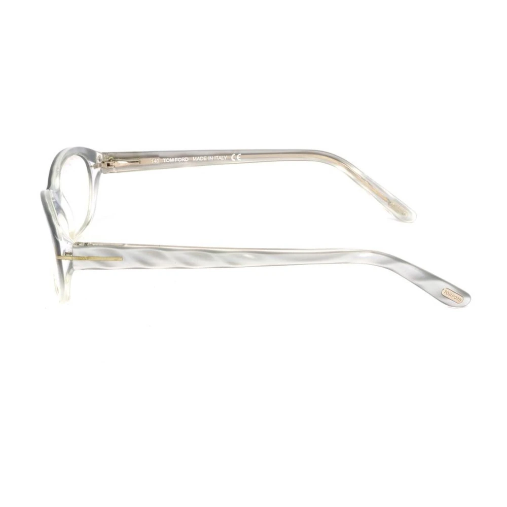 Tom Ford Grijze Acetaatframe Bril met Wijzerplaat Gray Dames