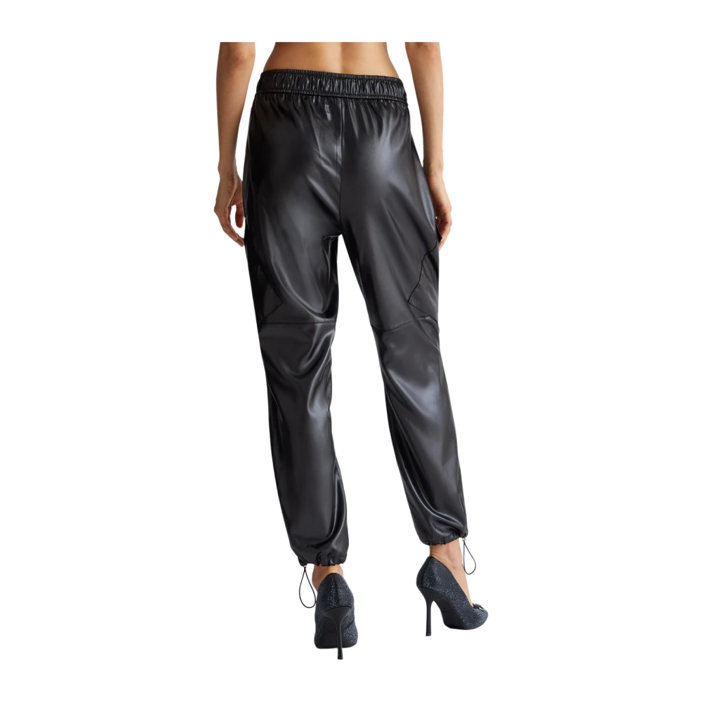 Liu Jo Zwarte Broek Stijl Tf4265 T2612 Black Dames