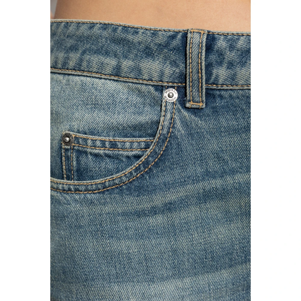 alexander mcqueen Jeans met licht uitlopende pijpen Blue Dames