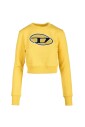 sweat-shirt-en-coton-jaune