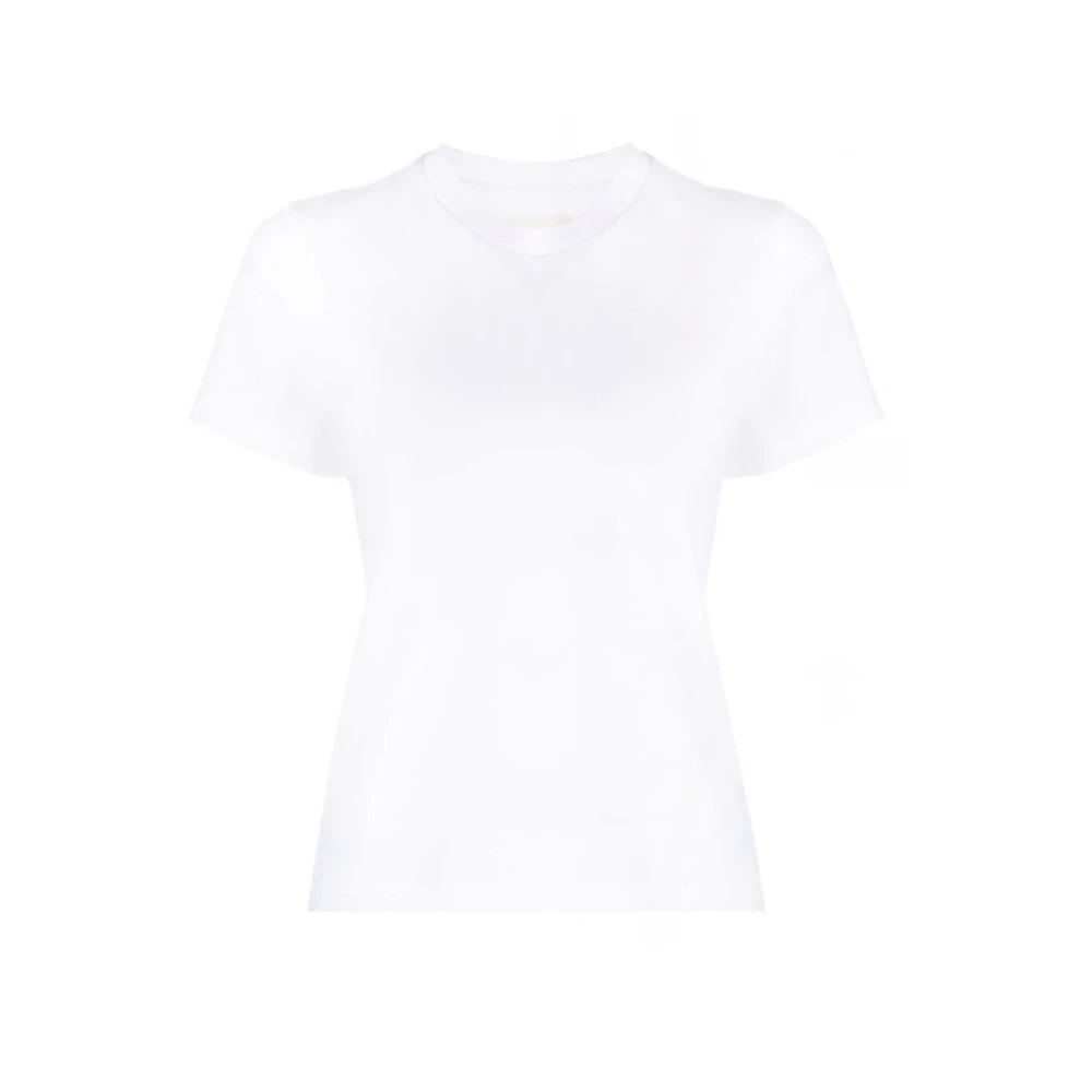 Khaite Klassiek Wit Katoenen T-Shirt White Dames