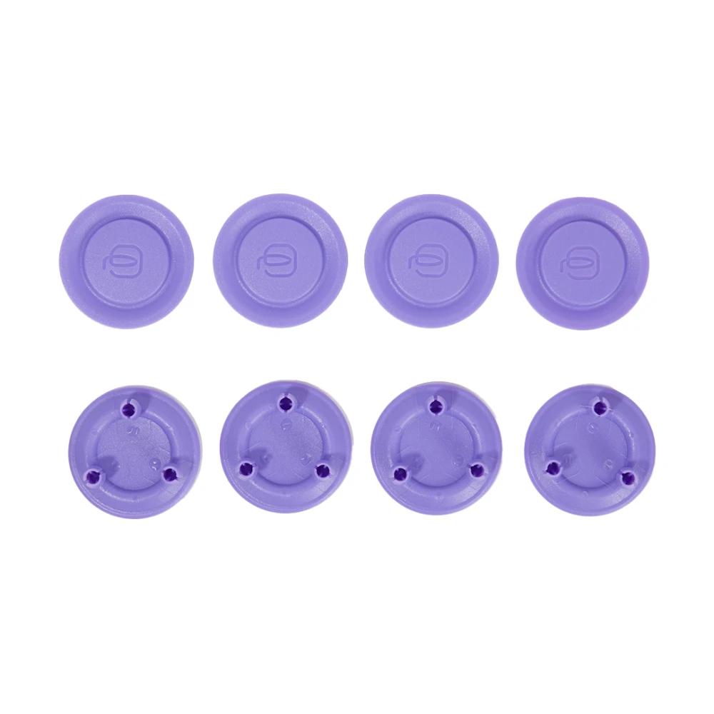 Piquadro Unisex Purper Set Of 8 Wheel Caps In Assorted Colours