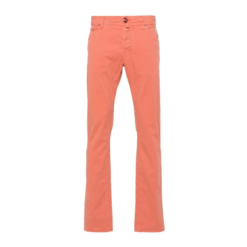 Jacob Cohën Slim-fit Jeans Orange Heren