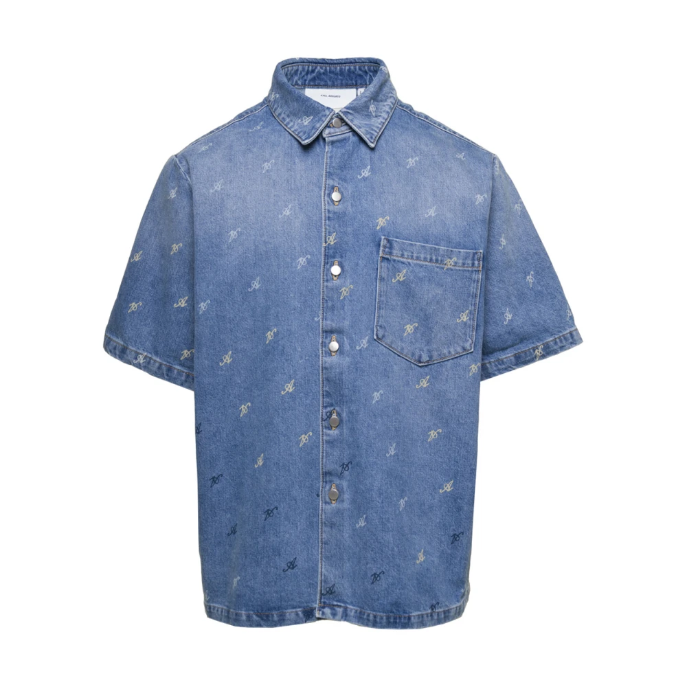 Axel Arigato Miles Shirt Collectie Blue Heren