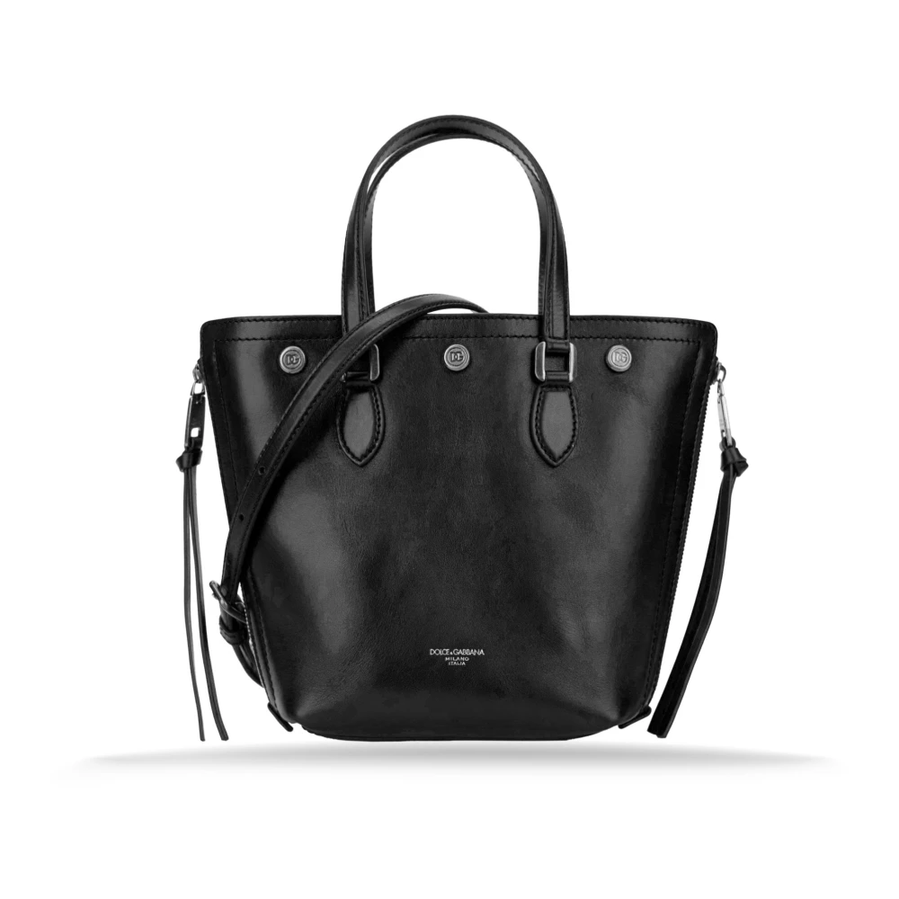 Dolce & Gabbana Women's Black Handbags - Shopping Bags - One Size - Bags