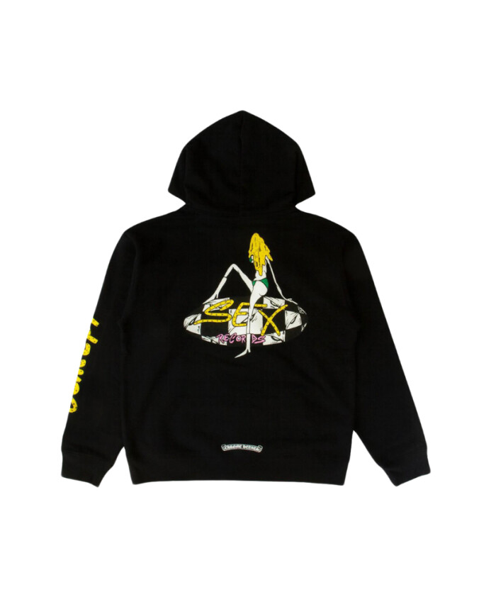 zwarte-record-hoodie