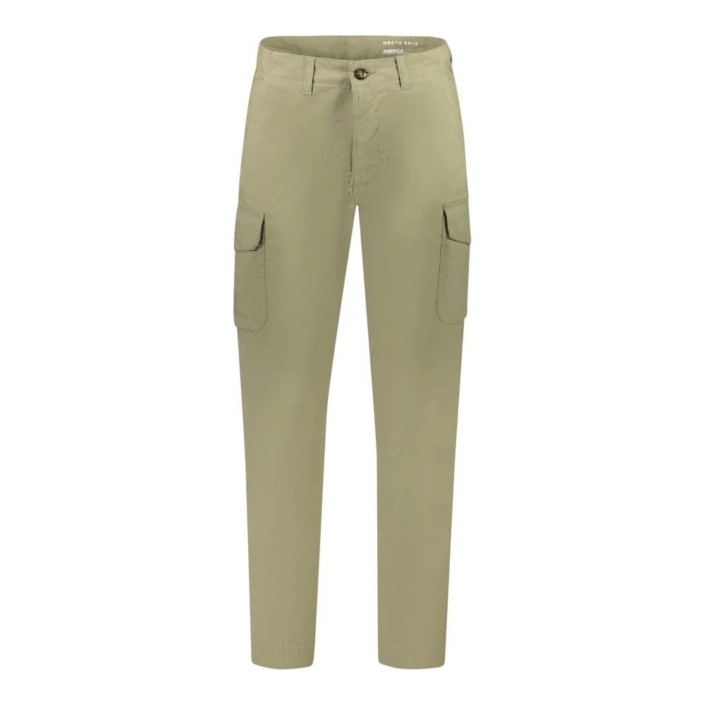 North Sails Men's Beige Trousers - Slim-Fit Trousers - W33 - Trousers