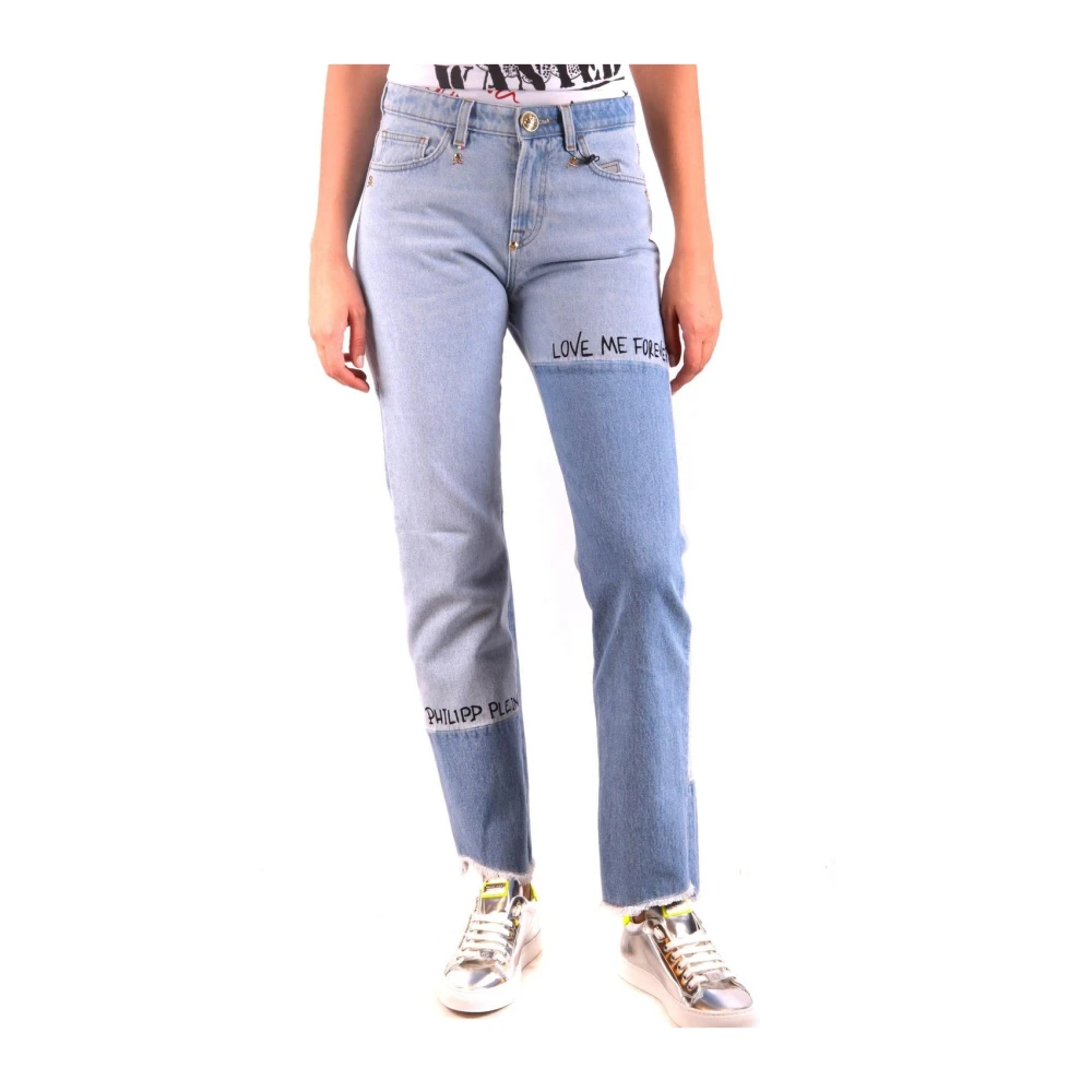 Philipp Plein Women's Blue Skinny Fit Jeans, W26, Skinny Jeans