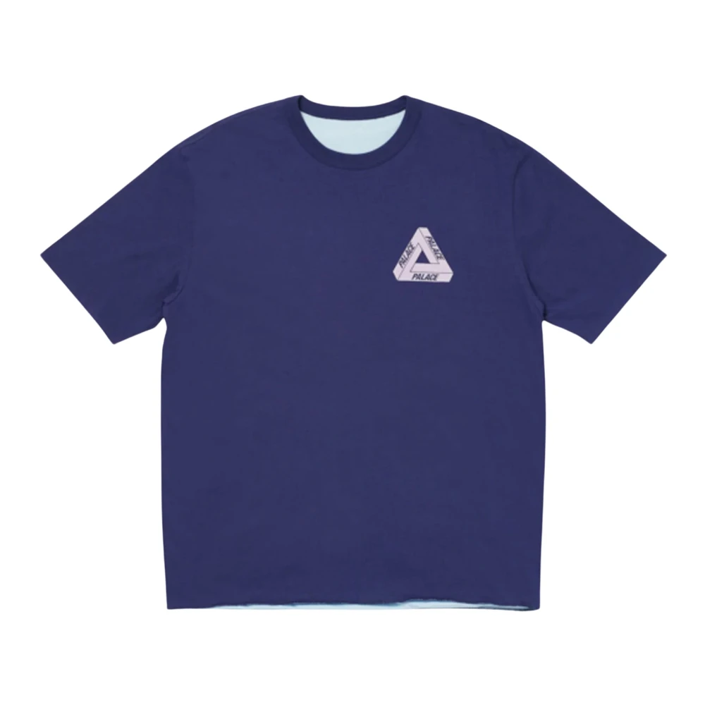 Palace Reverso Tee Navy Sky Limited Edition Blue Heren