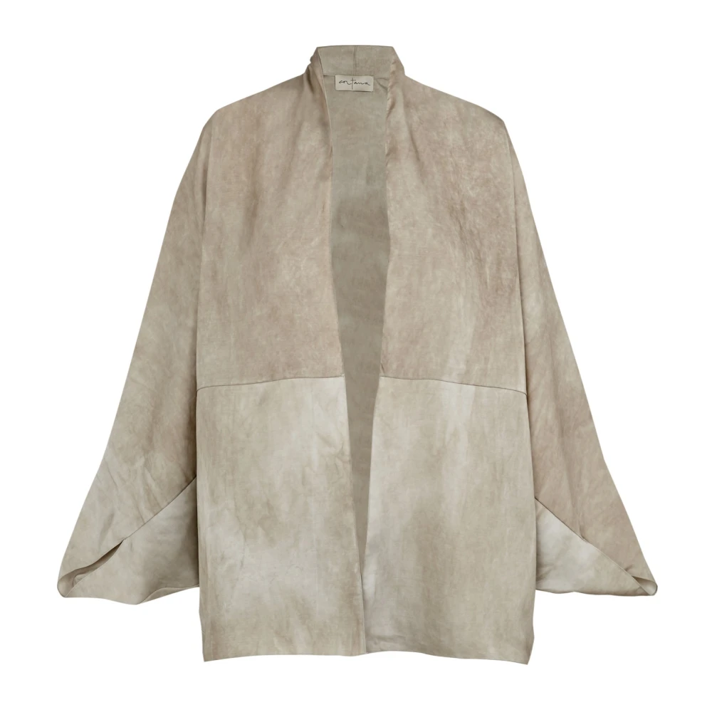 Cortana Opalo wijde nacre maltinto jas Beige Dames