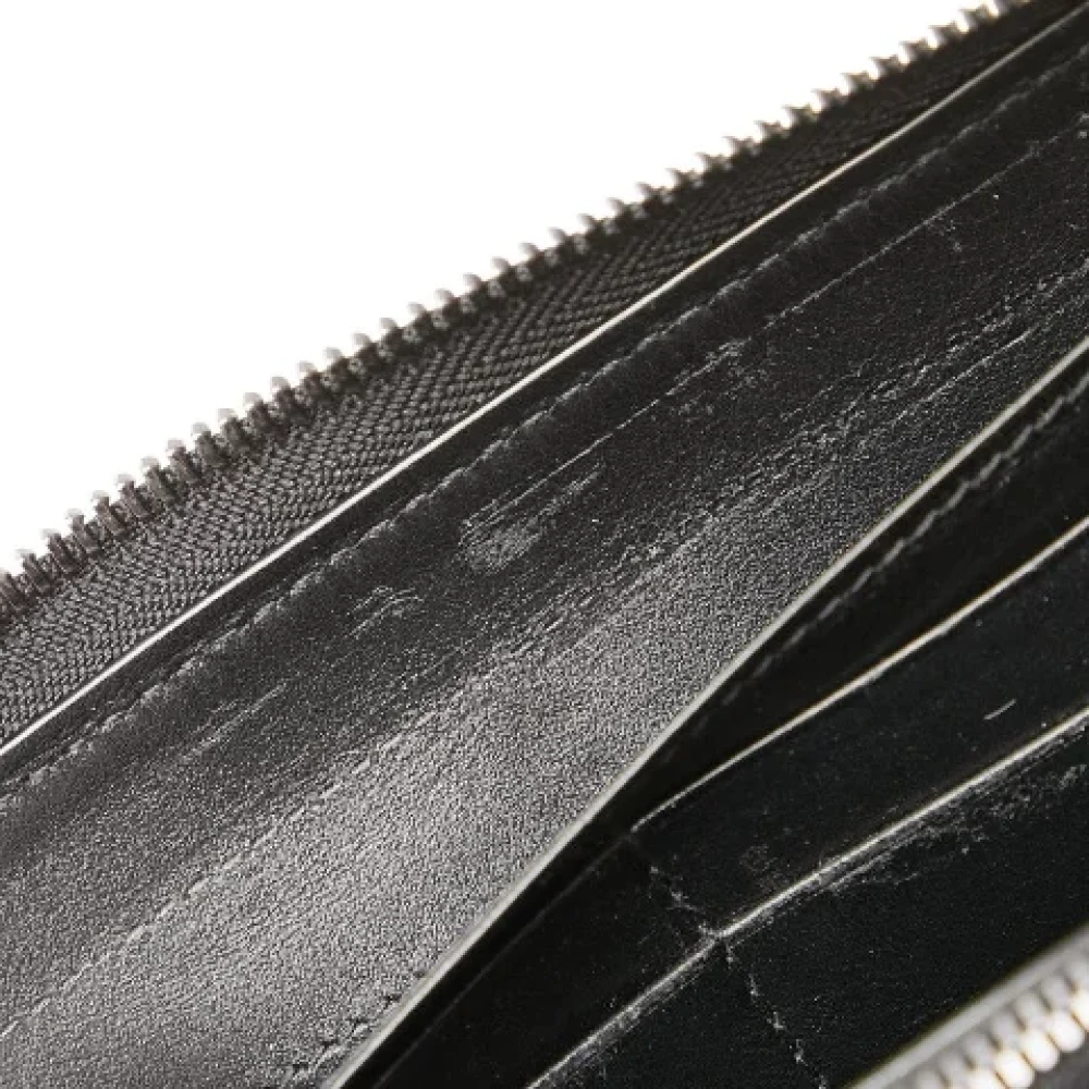 Jimmy Choo Pre-owned Leather wallets Black Dames