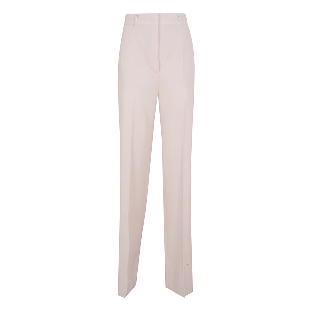 Max Mara Studio Kvinno Rosa Byxor Dam, L, Quasar Vida Benbyxor