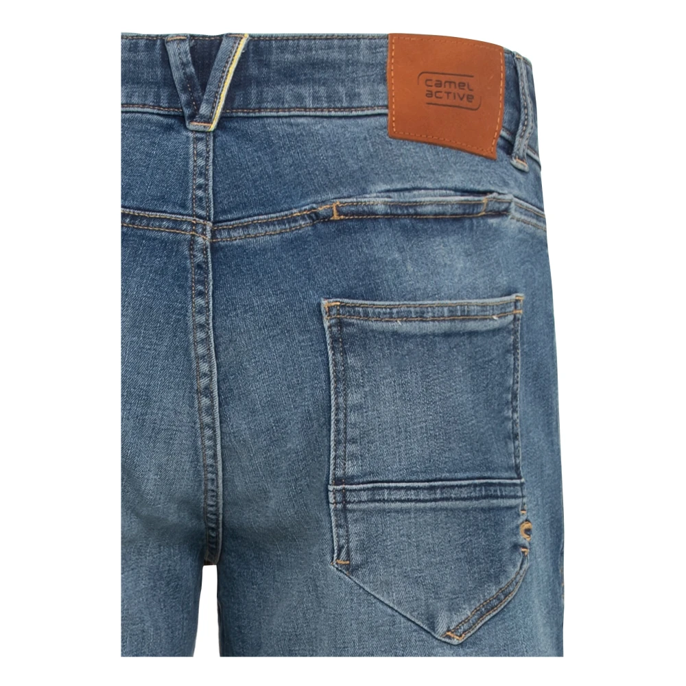 camel active Comfort Stretch Denim Jeans Blue Heren