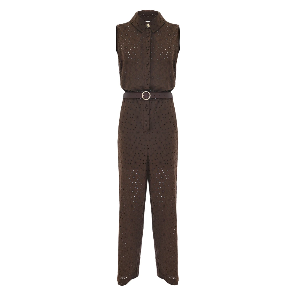 Kocca Stijlvolle Jumpsuits voor Vrouwen Brown Dames