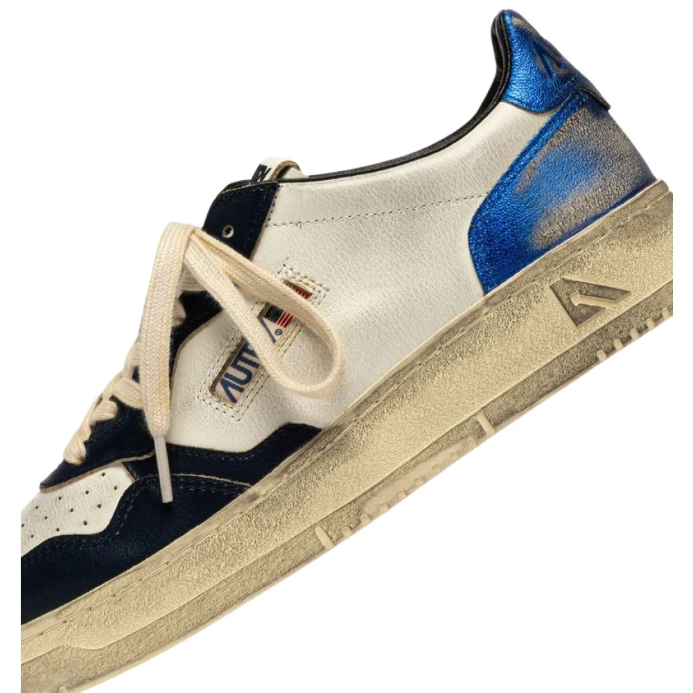 Autry Super Vintage Sneakers Heren Schoenen Blauw