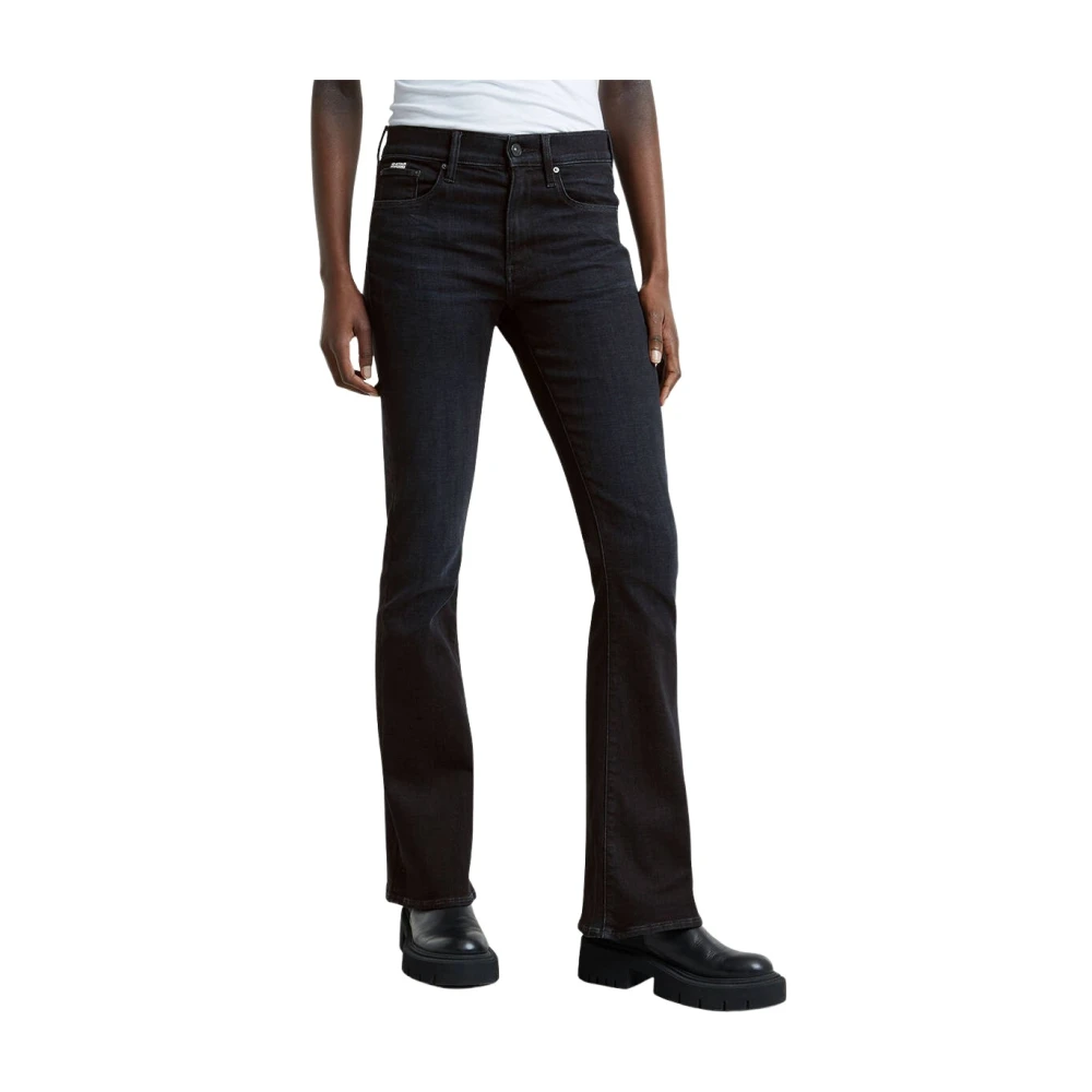 G-Star Donna Blu Jeans Flare 3301 - Immagine 2