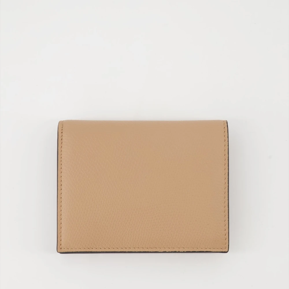 Valentino Garavani VLogo Signature Portemonnee Beige Korrelleer Beige Dames
