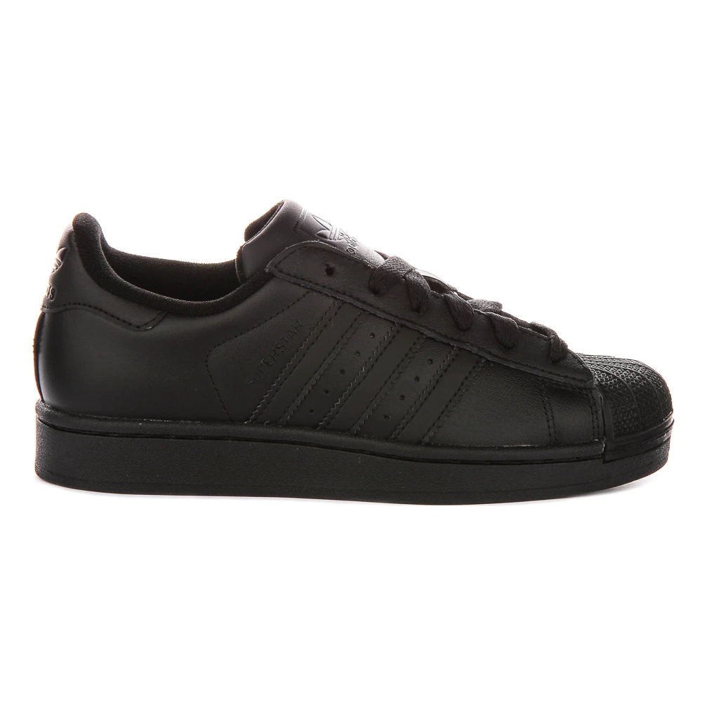 Adidas , Skateboarding, Male, Black, 4 Uk, Superstar J Lace Up Shell Toe Trainer