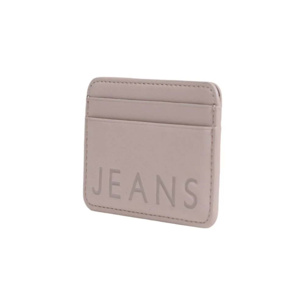 Tommy Jeans Damesportemonnee in roze polyurethaan Pink Dames