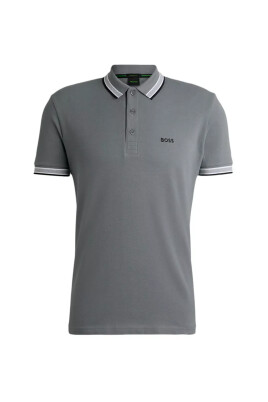 polo-homme-gris-en-coton