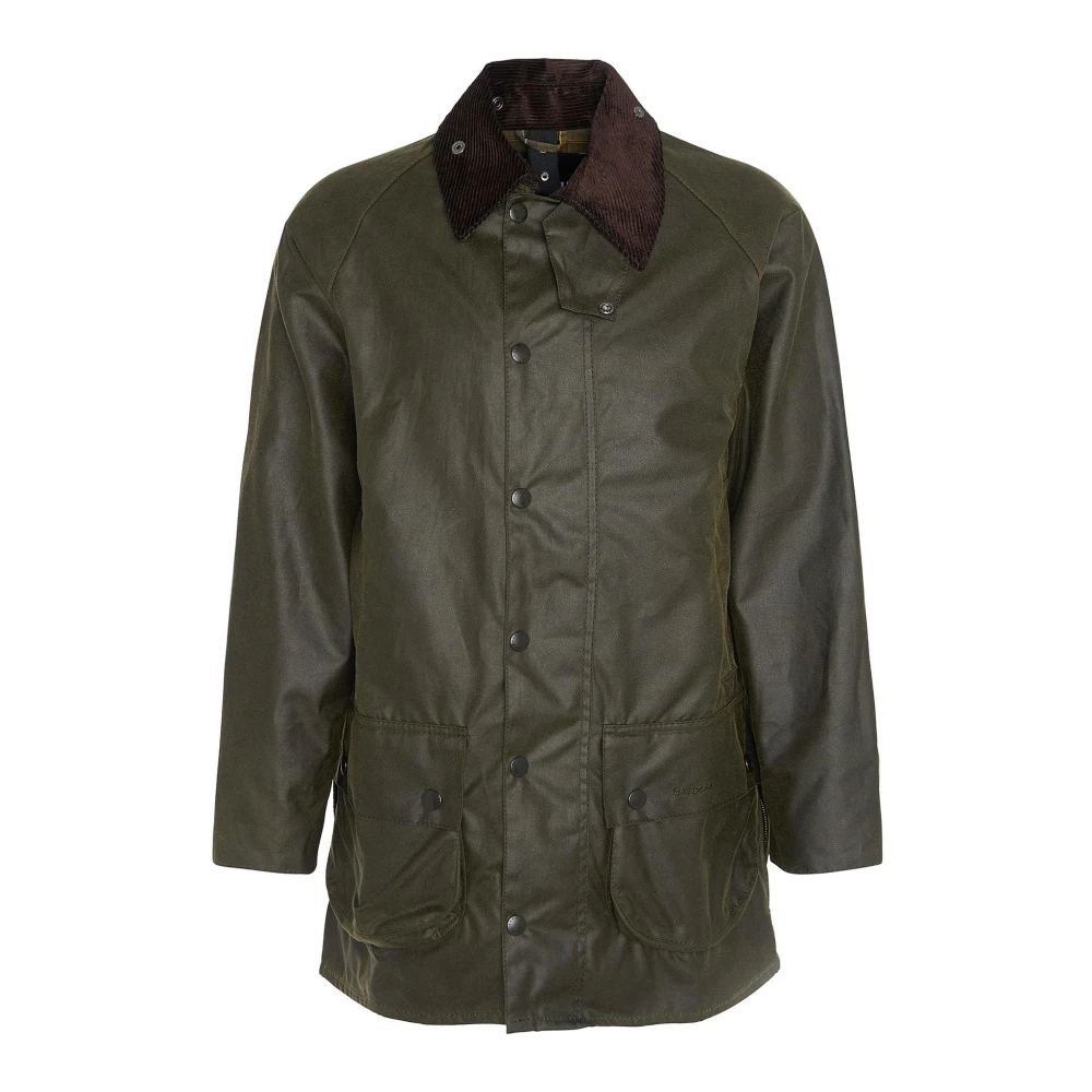 Barbour Klassisk Beaufort Vaxad Jacka Green, Herr