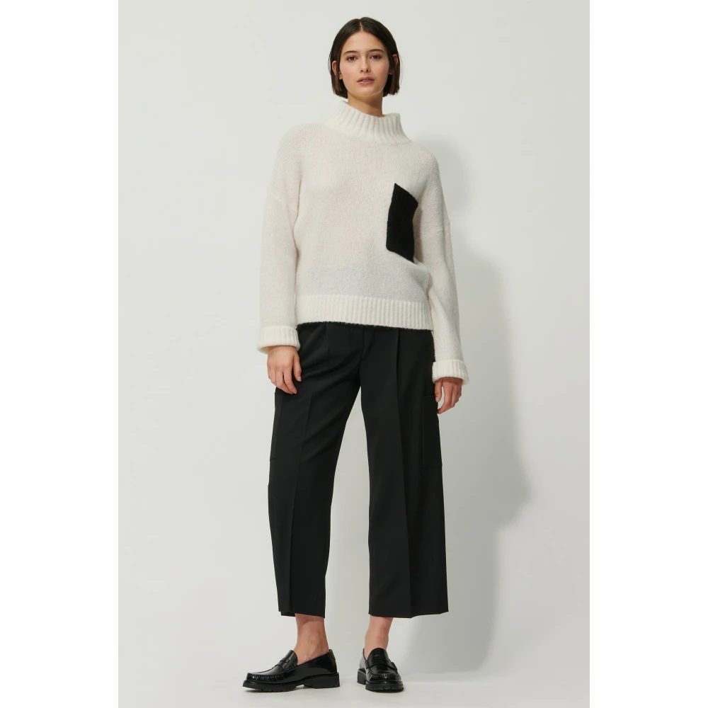 LUISA CERANO Wijde Broek 688580 3453 Black Dames