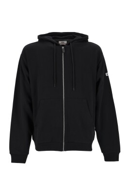 sweat-a-capuche-avec-fermeture-eclair-complete-en-noir