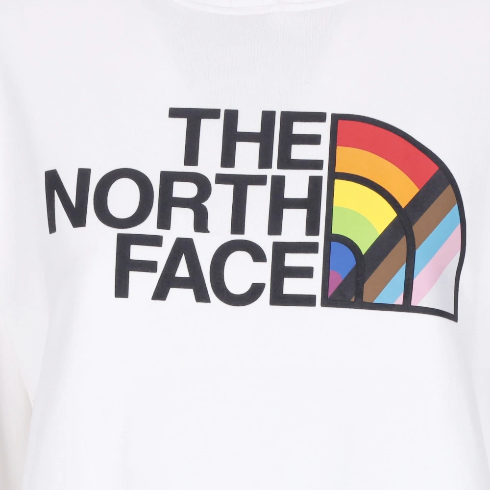 The North Face Regenboog Trots Hoodie Wit White Dames