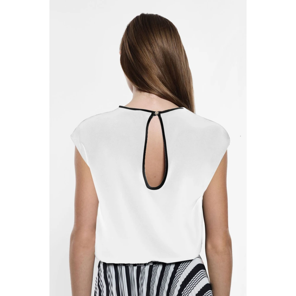 Imperial Mouwloze Top White Dames