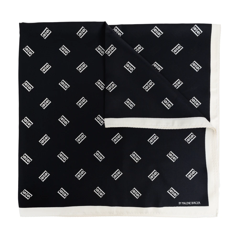 By Malene Birger Sjaal Monnas By Herenne Birger Black Dames