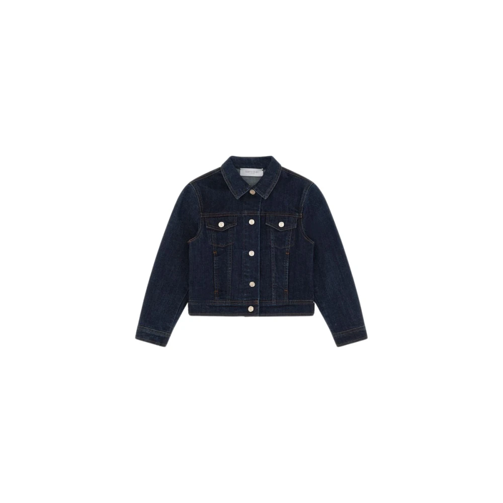 Roberto Cavalli Blue Light Jackets, Female, 10 Y, Denim Jacket For Women