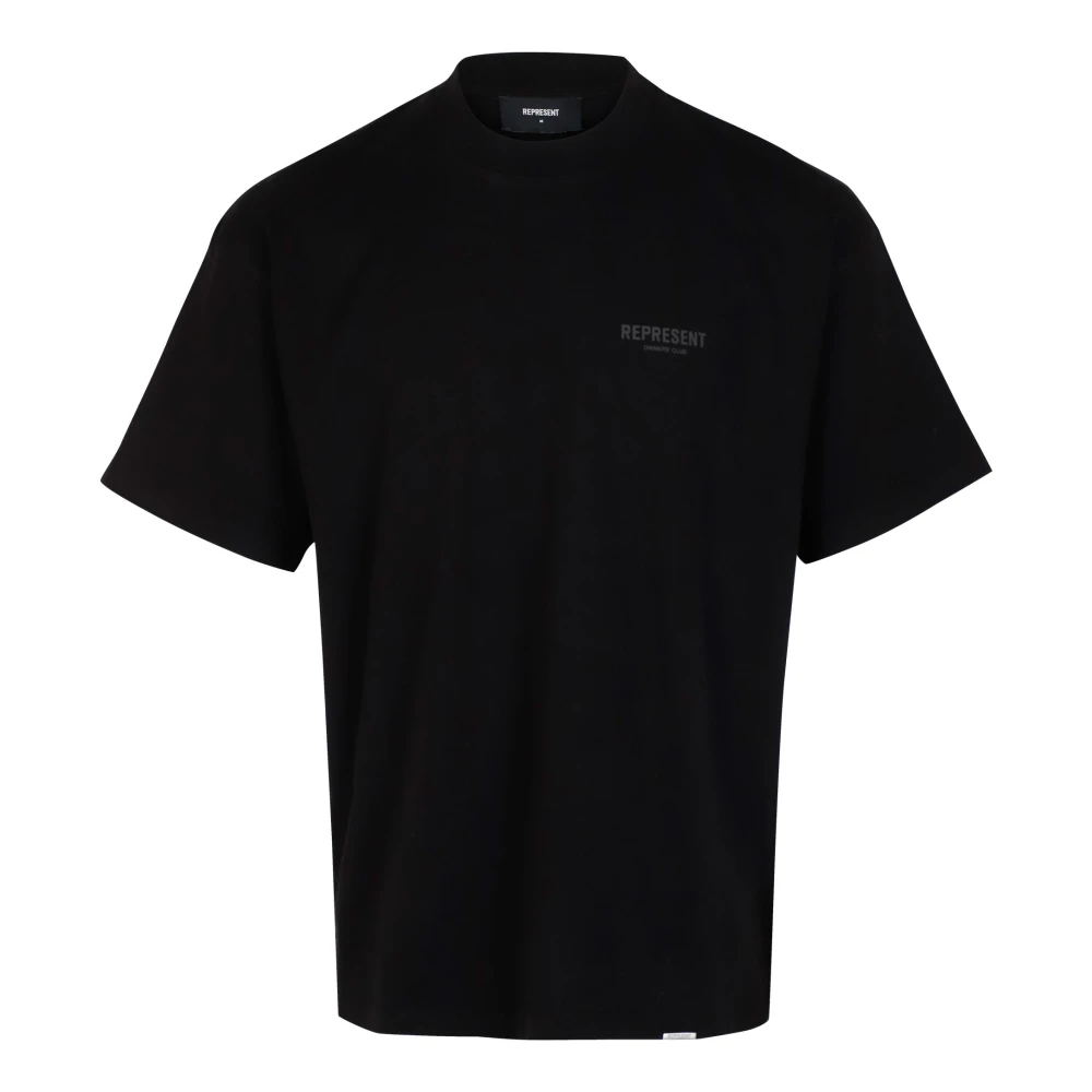 Represent Owners Club T-Shirt Stijlvol en Comfortabel Black Heren