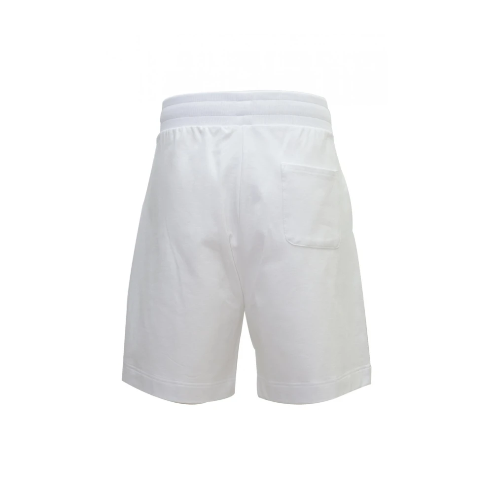 Moschino Witte Katoenen Shorts V1A6818 4422 White Heren