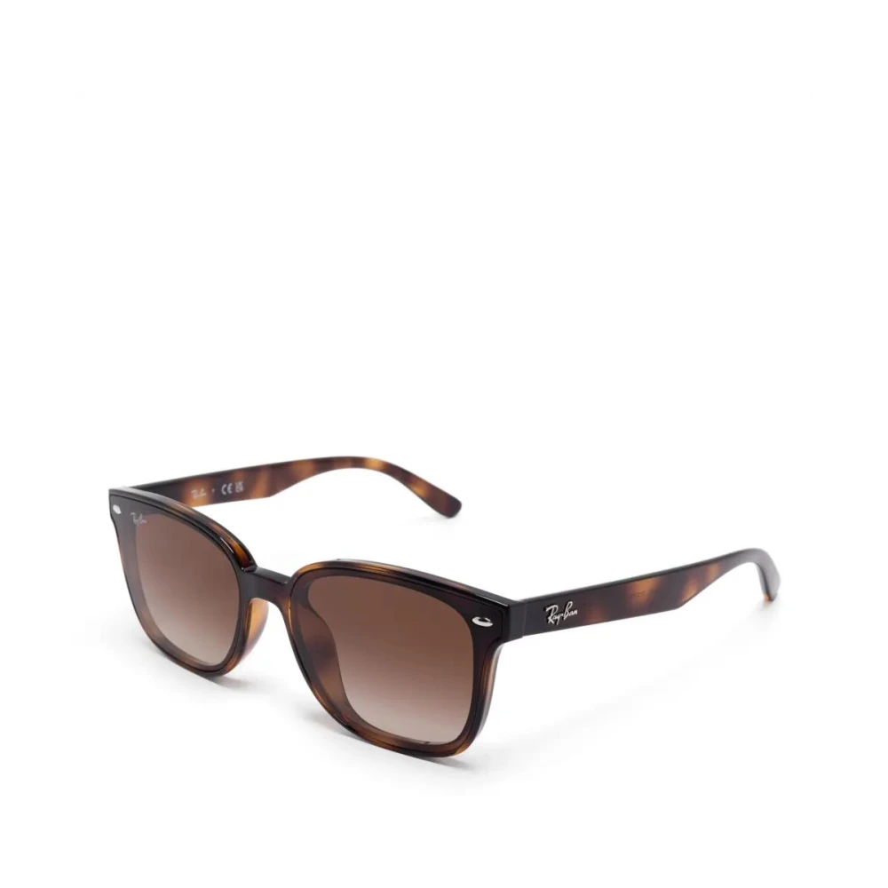 Ray - Ban Unisex Brown Ray - Ban Rb4461d 710/13 Sunglasses Nylon Turtle Squared Normal Shaded - Image 3