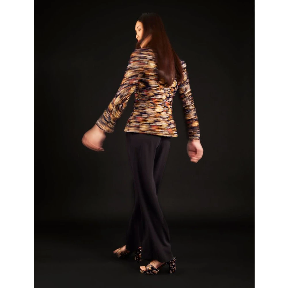 Ines De La Fressange Paris Luciano zwarte broek Black Dames