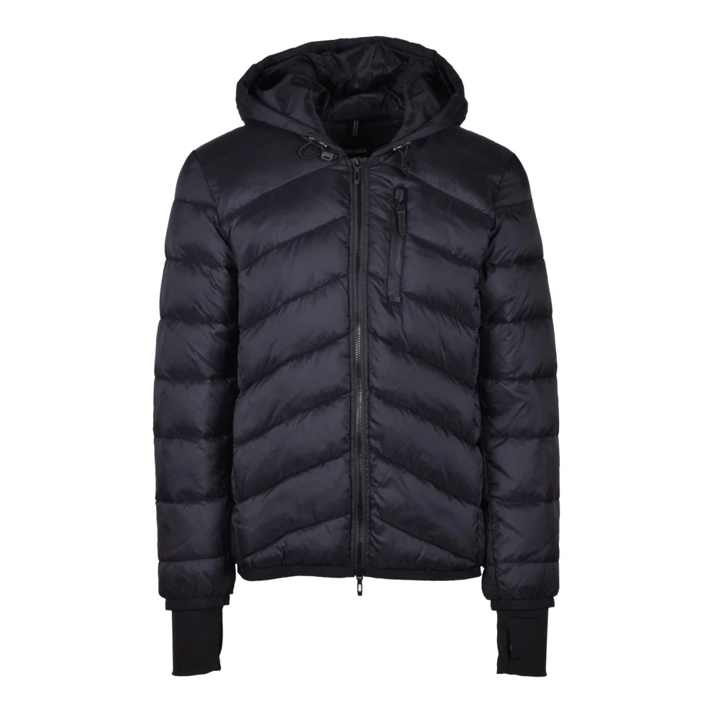 Antony Morato Gewatteerde jas 100% polyester Black Heren