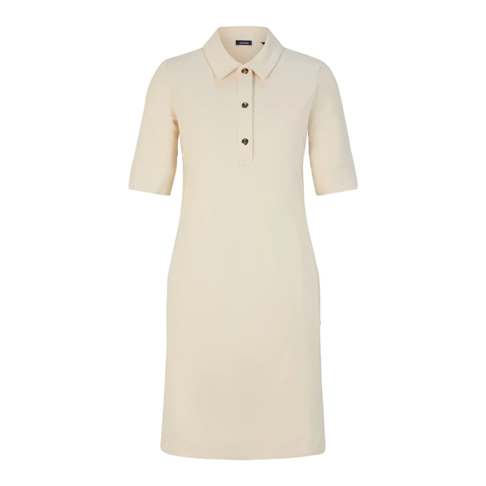 Joop! Dames Polo Stijl Jurk Beige Dames