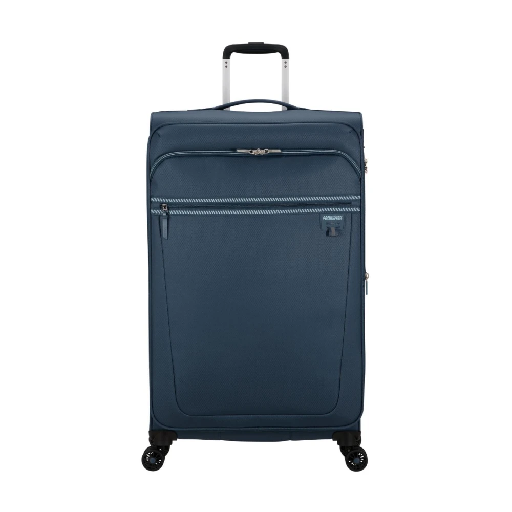American Tourister Aerospin Stijlvolle Trolley Tas Blue Unisex