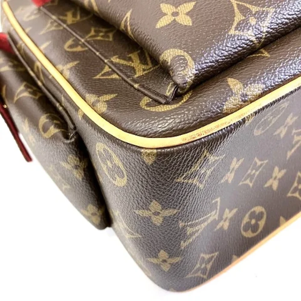 Louis Vuitton Vintage Pre-owned Canvas handbags Brown Dames