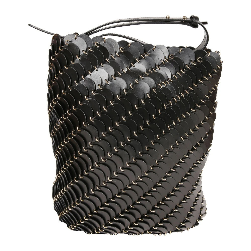 Paco Rabanne Grote Emmer Tas Black Dames