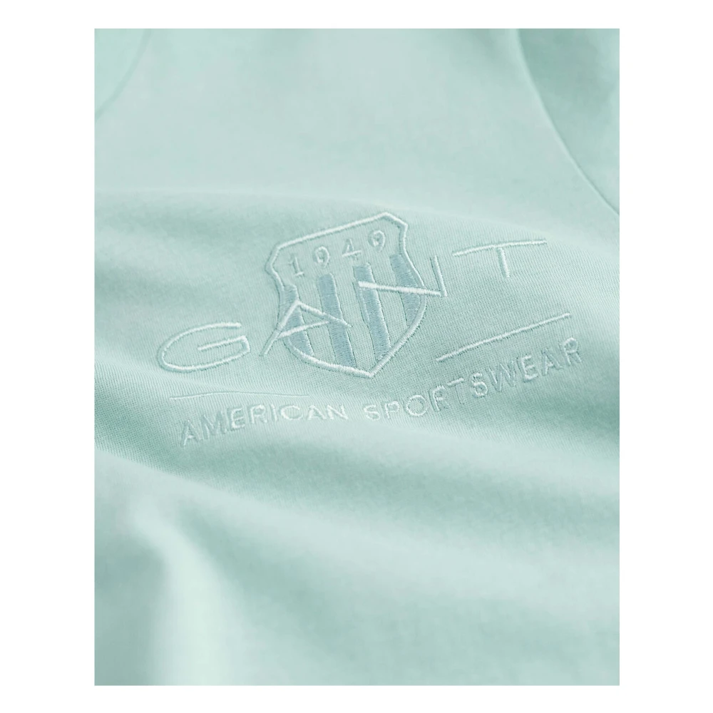 Gant Run It T-shirt Blue Dames