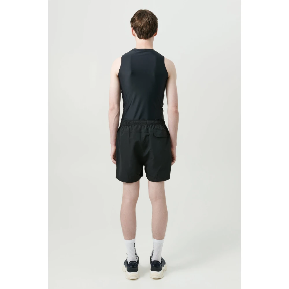Soulland Mira Mouwloze Top Oranje Zwart Black Unisex