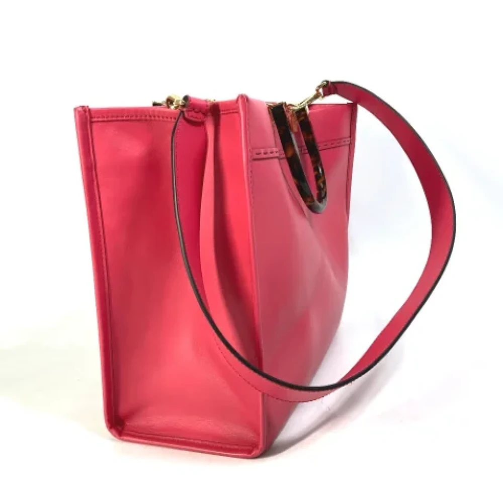 Fendi Vintage Pre-owned Leather fendi-bags Pink Dames