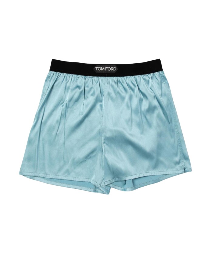 luxe-zwarte-zijden-pyjamashorts