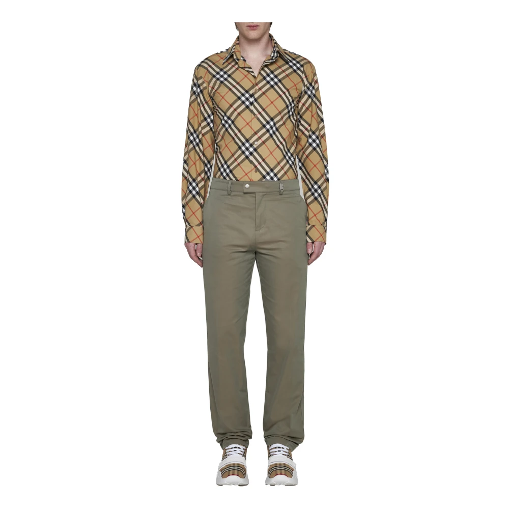 Burberry Stijlvolle Overhemden Multicolor Heren
