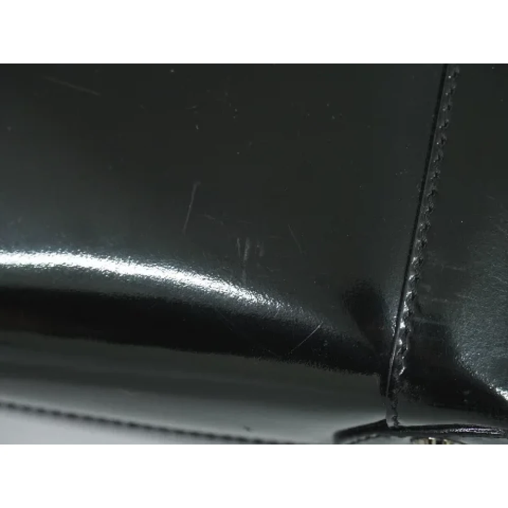 Dior Vintage Pre-owned Leather dior-bags Black Dames