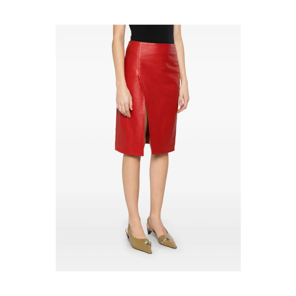 Loulou Studio Tomat Rok Red Dames