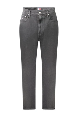 Svarta Mom Jeans i Bomull