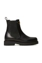black-leather-ankle-boots