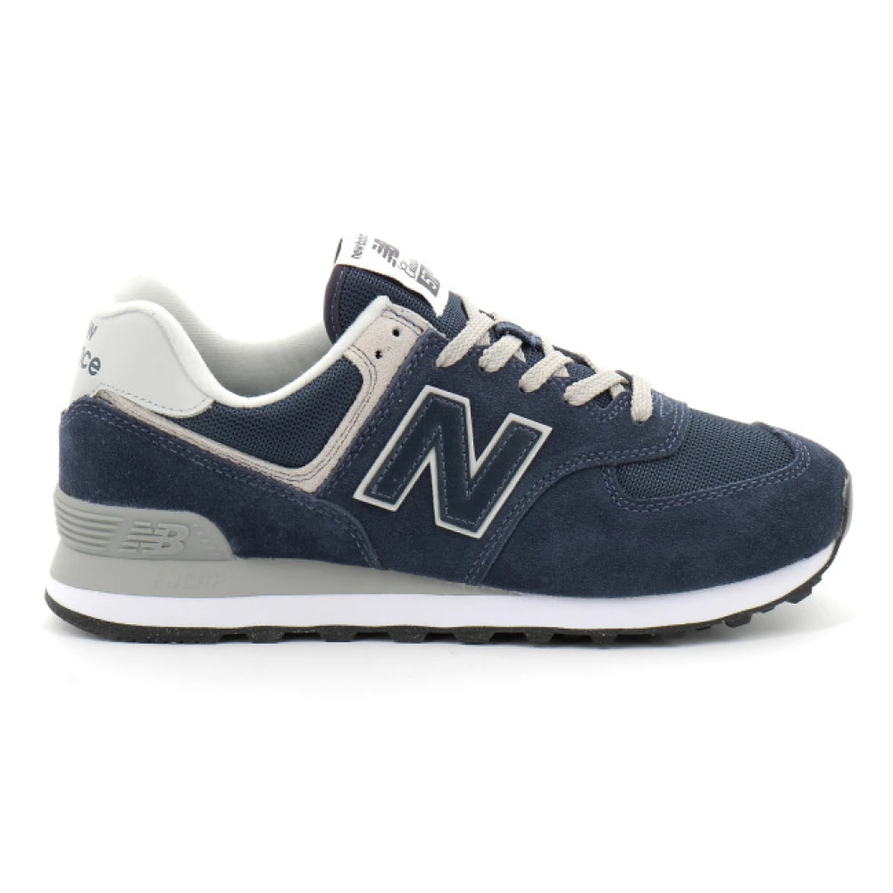 New Balance Men's Blue Textile Fashion Trainers - Sneakers - 8 Uk - Shoes